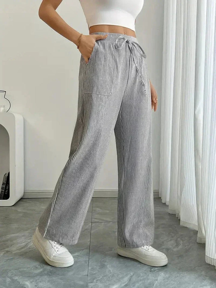 LIORA - STRIPE PANTS
