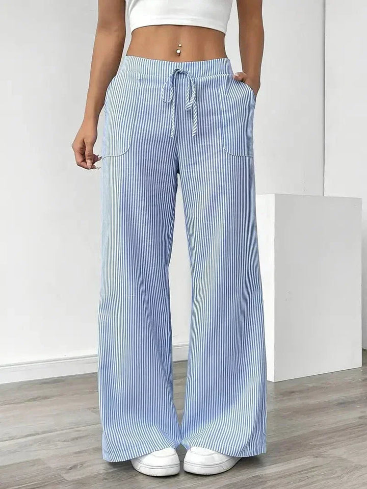 LIORA - STRIPE PANTS