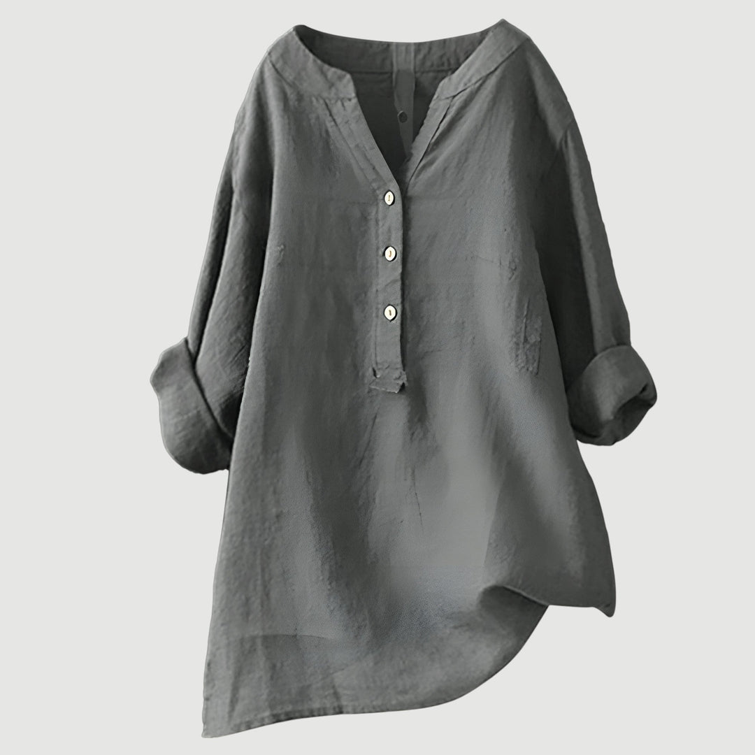MARCELLINE - AIRY AND COMFORTABLE BUTTON-UP SHIRT