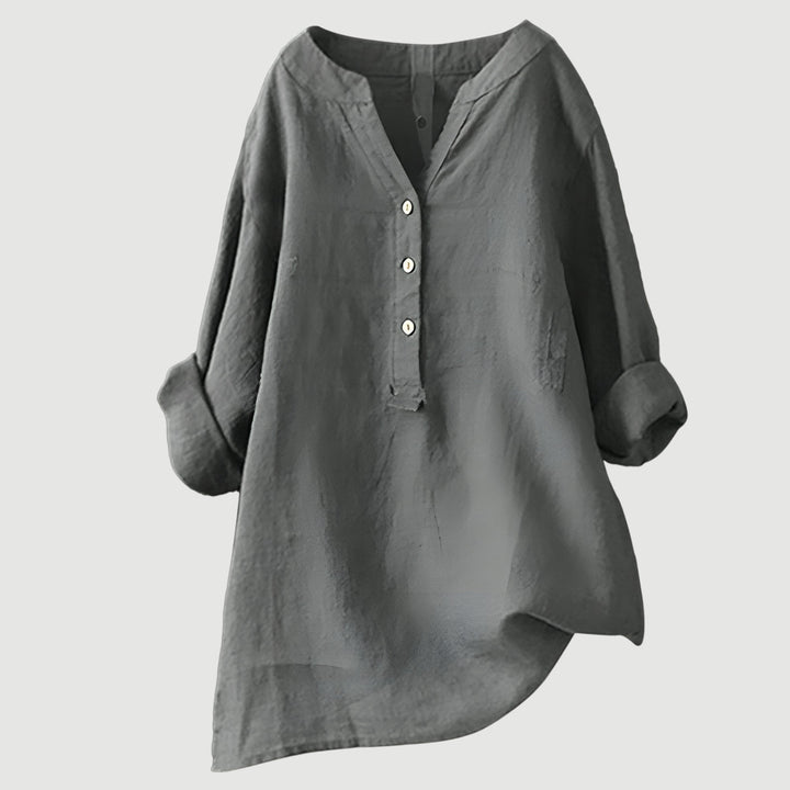 MARCELLINE - AIRY AND COMFORTABLE BUTTON-UP SHIRT