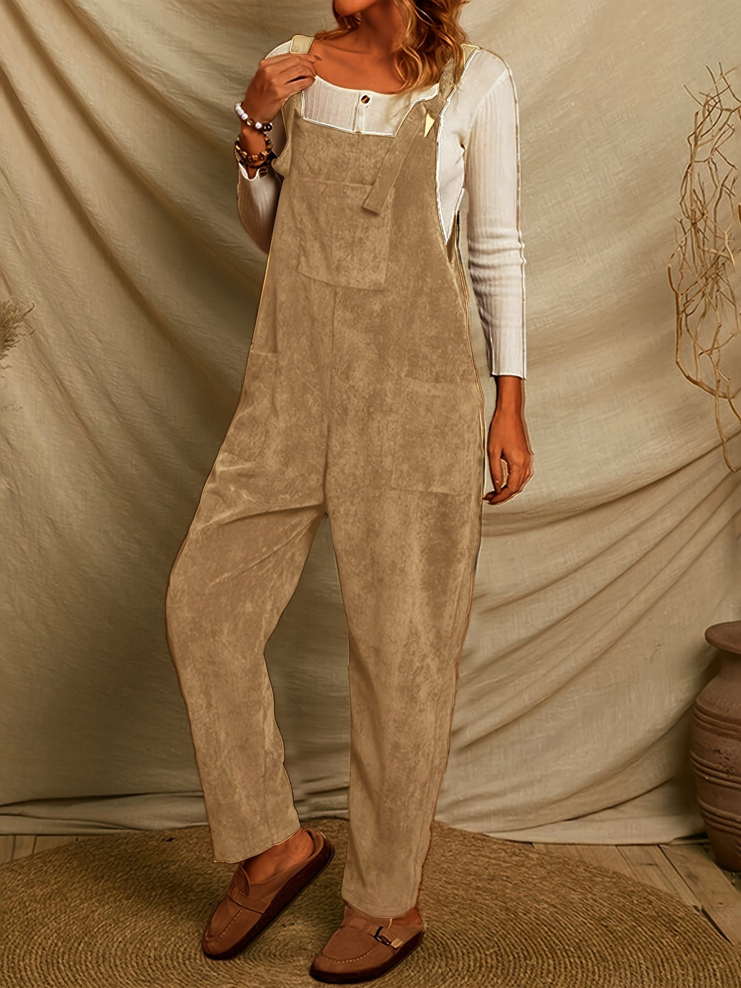 Elsa - Relaxed-Fit Wide-Leg Jumpsuit