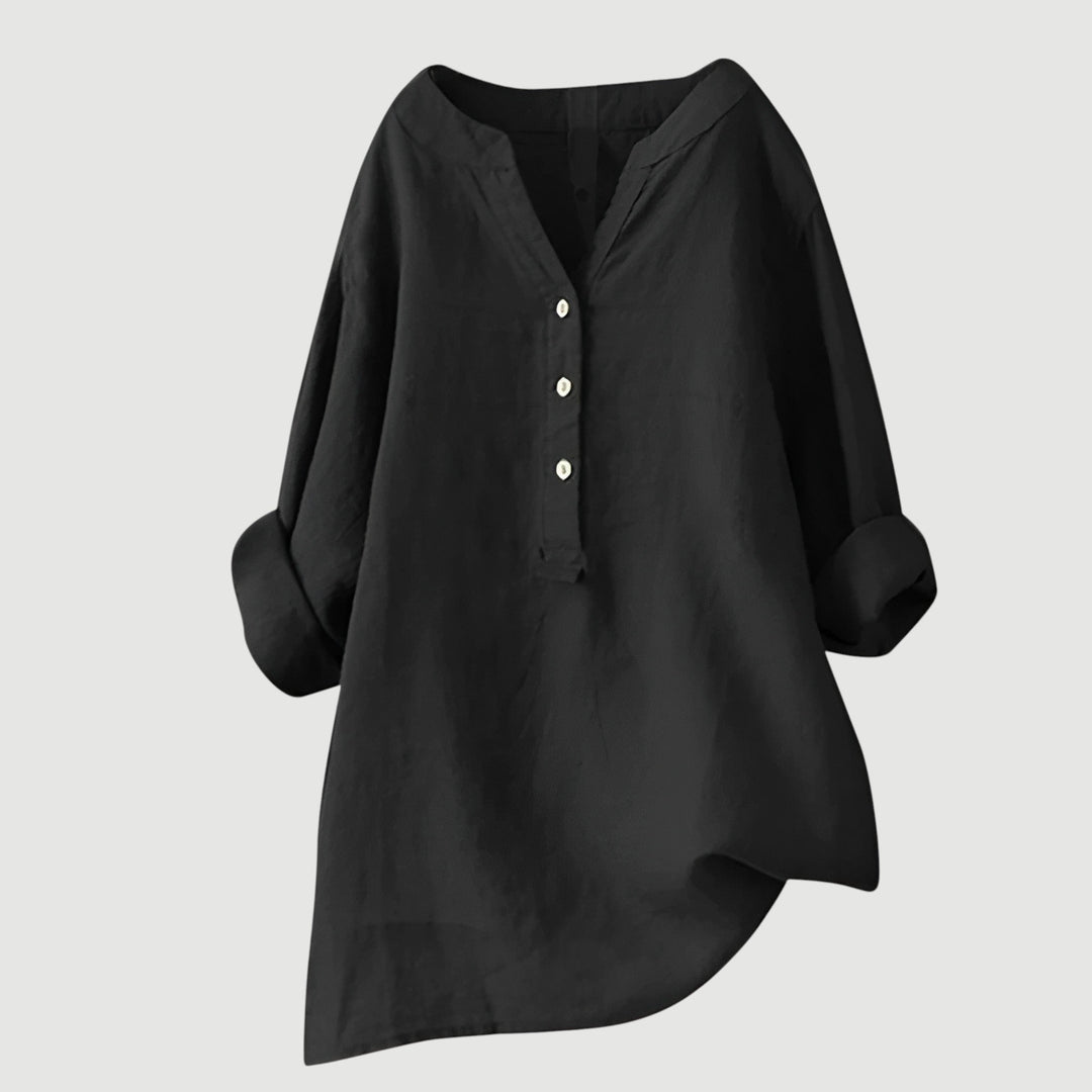 MARCELLINE - AIRY AND COMFORTABLE BUTTON-UP SHIRT