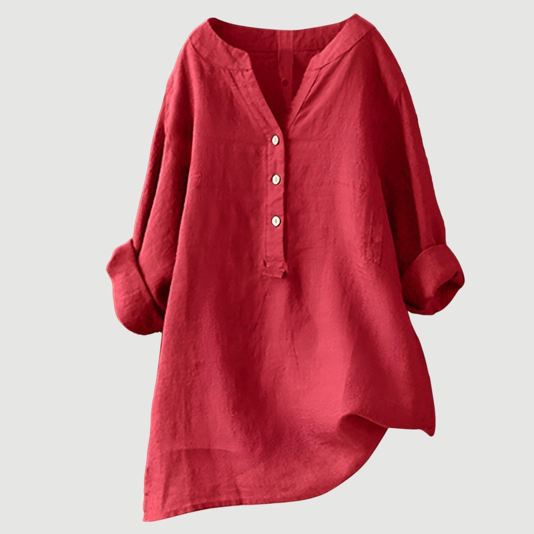 MARCELLINE - AIRY AND COMFORTABLE BUTTON-UP SHIRT