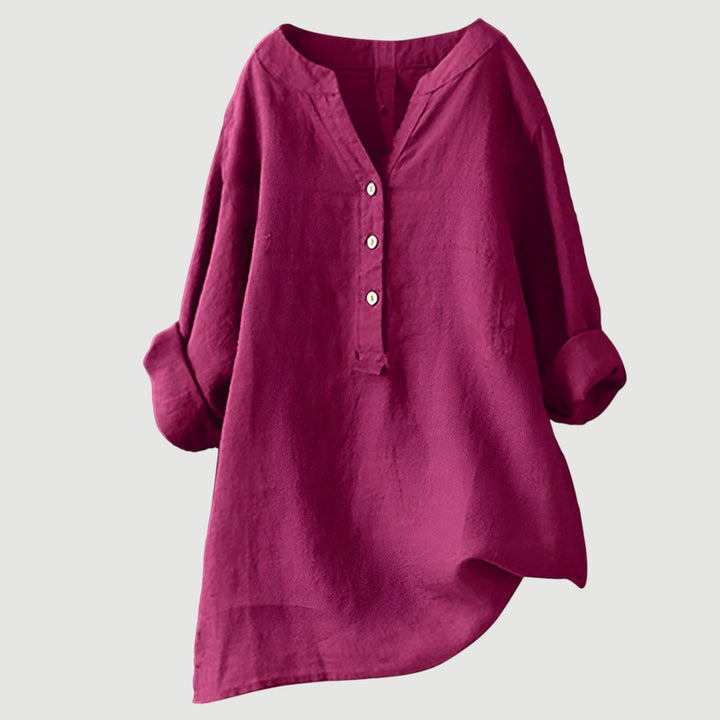 MARCELLINE - AIRY AND COMFORTABLE BUTTON-UP SHIRT