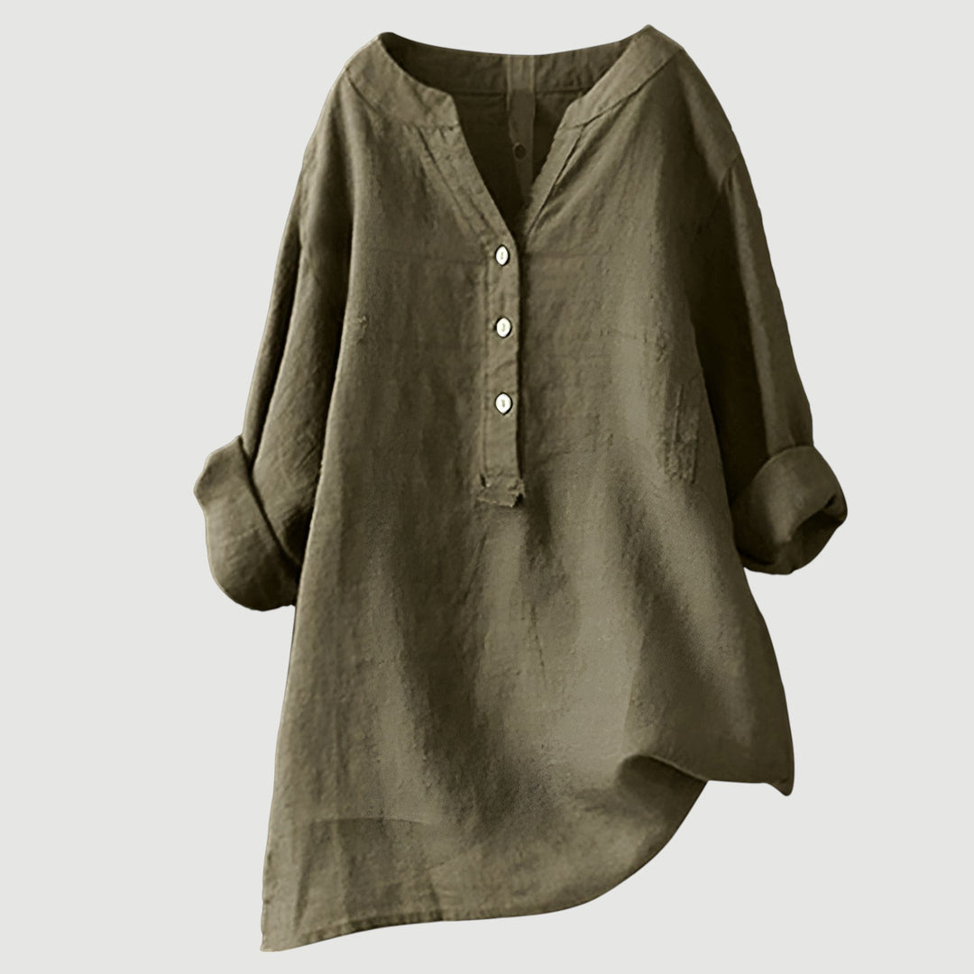 MARCELLINE - AIRY AND COMFORTABLE BUTTON-UP SHIRT