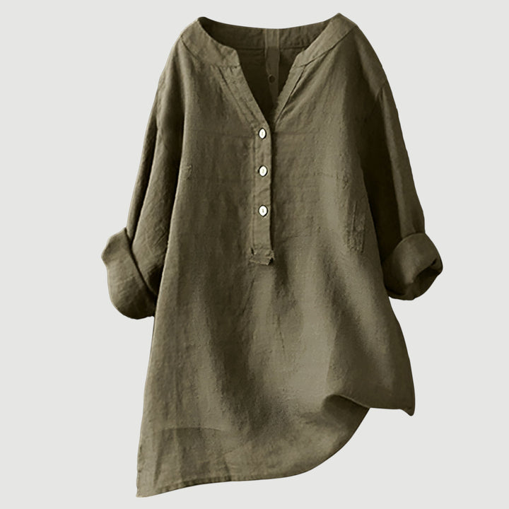 MARCELLINE - AIRY AND COMFORTABLE BUTTON-UP SHIRT