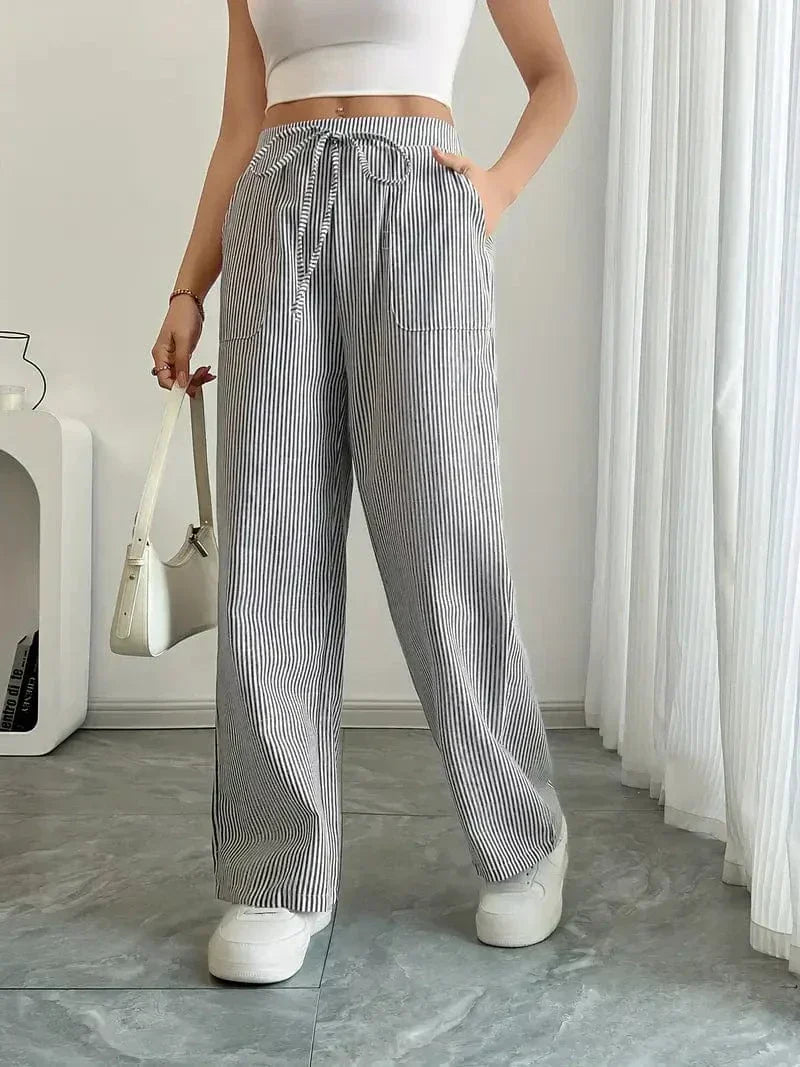 LIORA - STRIPE PANTS