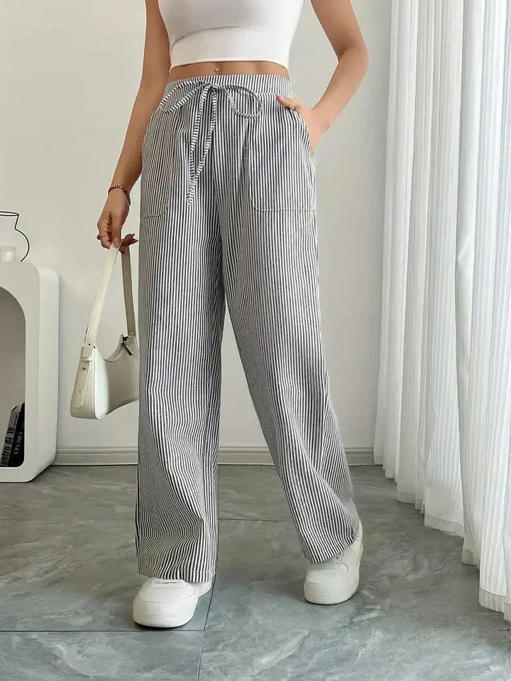 LIORA - STRIPE PANTS