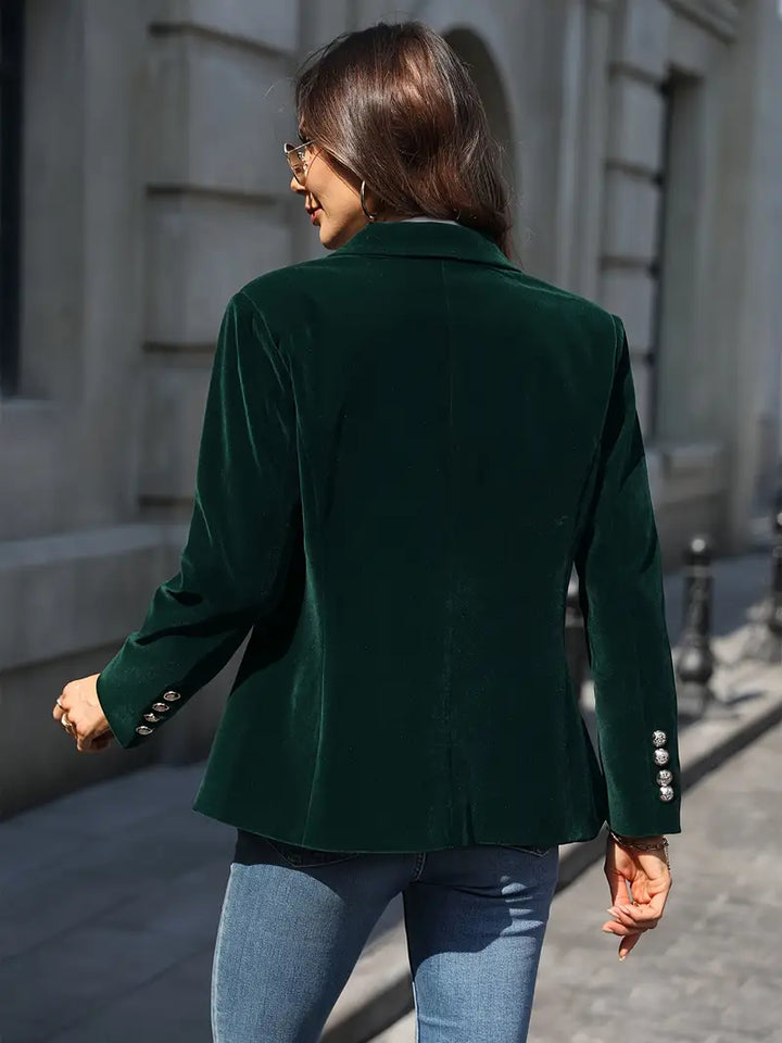 SAVANNAH - ELEGANT VELVET BLAZER
