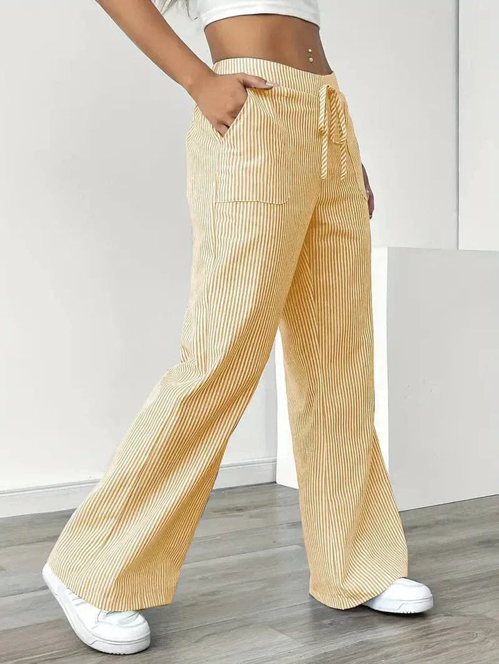 LIORA - STRIPE PANTS