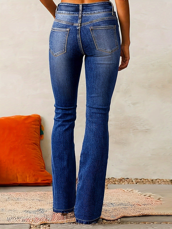AYELLE - HIGH-WAIST FLARED JEANS