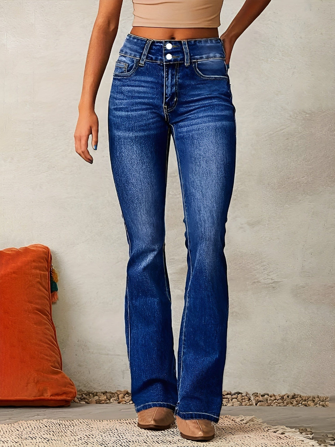 IVANA - HIGH-WAISTED FLARED JEANS