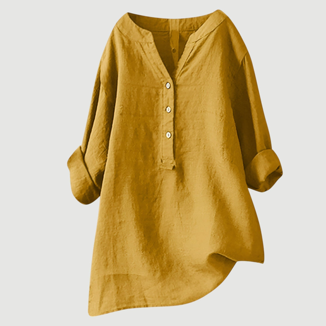 MARCELLINE - AIRY AND COMFORTABLE BUTTON-UP SHIRT