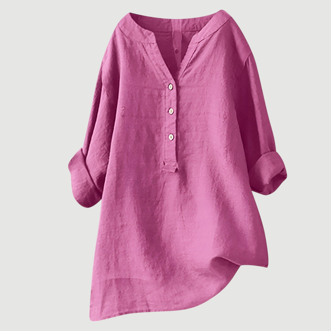 MARCELLINE - AIRY AND COMFORTABLE BUTTON-UP SHIRT